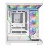 MODECOM Obudowa PC VOLCANO STELLAR PLUS ARGB MIDI 8F Biała
